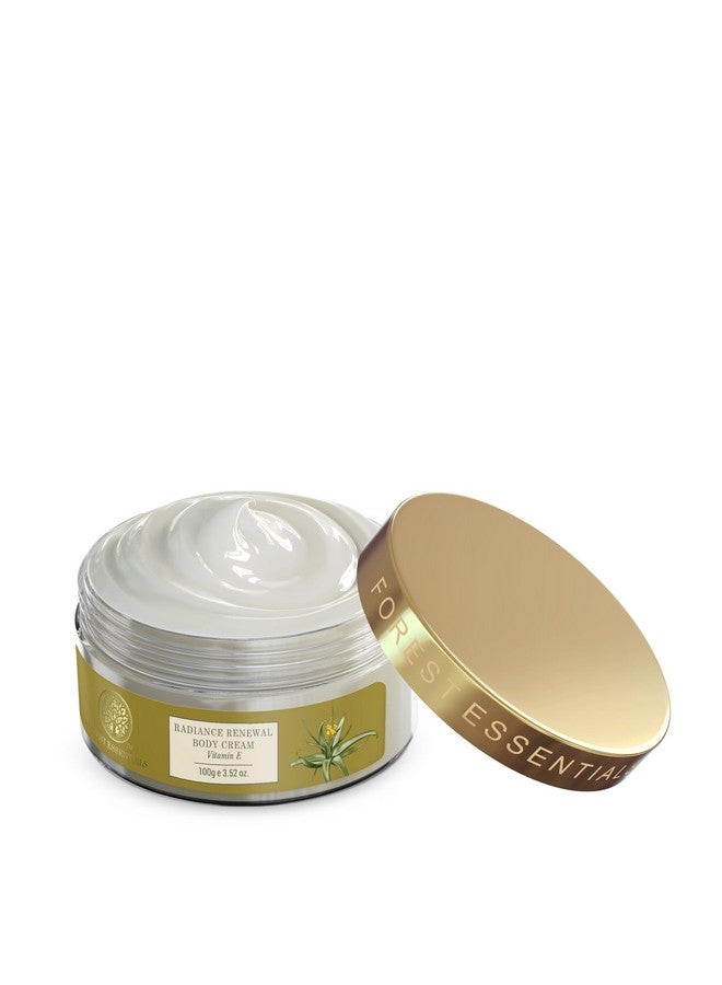 Forest Essentials Radiance Renewal Body Cream Vitamin E | Ayurvedic Moisturising Body Cream For Dry Skin | Shea Butter & Vitamin E For Glowing Skin - Image 2