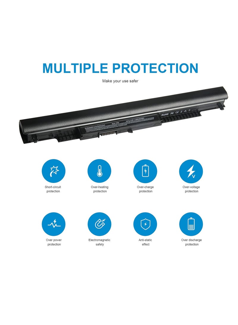 Asuncell HP HS03 HS04 Laptop Battery for 240 G4 245 246 250 255 256 Notebook Series 14 14g 15 807612-421 807956-001 H. STNN N -LB6U HSTNN-LB6V Warranty and Support, 14.8V  - Image 5