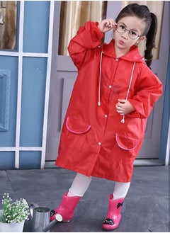 FASHION HOME Kids Lightweight Rain Coat Jacket Toddler 3D Cartoon Rainwear Hooded Poncho Outwear  - Image 4