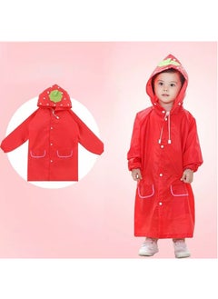 FASHION HOME Kids Lightweight Rain Coat Jacket Toddler 3D Cartoon Rainwear Hooded Poncho Outwear  - Image 2