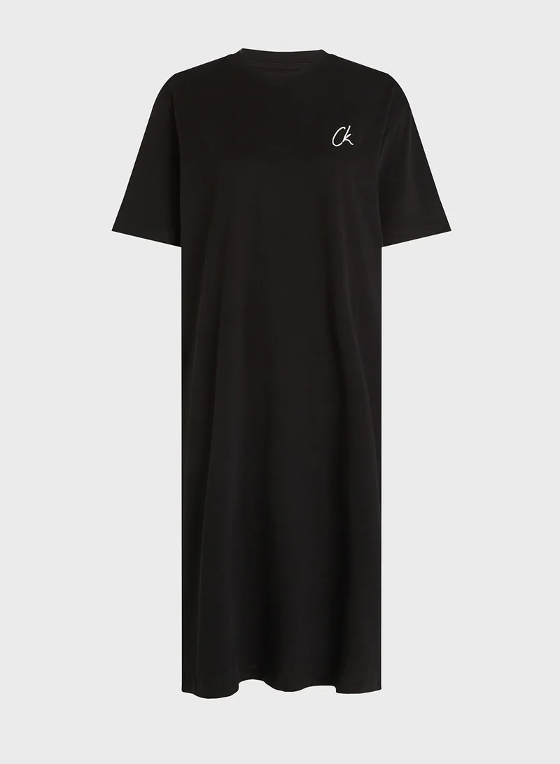 كالفن كلاين جينز T-Shirt Midi Dress