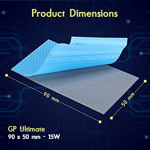 Gelid Solutions GP-Ultimate 15W- Thermal Pad 90x50x0.5mm. Excellent Heat Conduction, Ideal Gap Filler. Easy Installation - Image 4