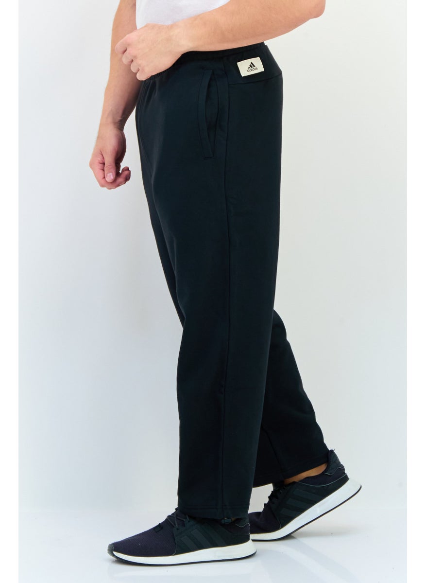 Adidas Men Sportswear Fit Outdoor Sweatpants, Black  - Image 2
