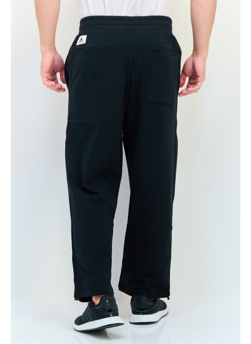 Adidas Men Sportswear Fit Outdoor Sweatpants, Black  - Image 3