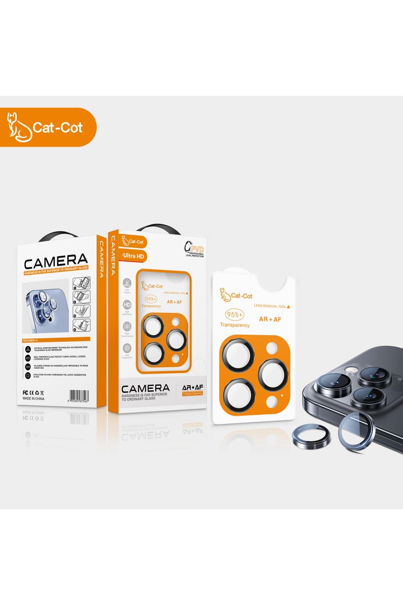 Cat - Cot Cat-Cot Ultra HD Camera Lens Protector for iPhone 12 Pro Max –  Anti-Scratch, High Definition, Anti-Fingerprint, 95%+ Transparency, with Lens Removal Tool - Image 2
