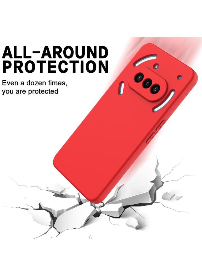 S-TOP Case For Nothing Phone 3a Pure Color Liquid Silicone Shockproof Phone Case - Image 5