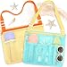 Tagitary Beach Toys Mesh Beach Bags for Kids with Zipper Collapsible Mesh Seashell Collecting Swim Pool Lake Sand Toy Storage Boys and Girls Teens Summer Vacation Essentials - Image 2