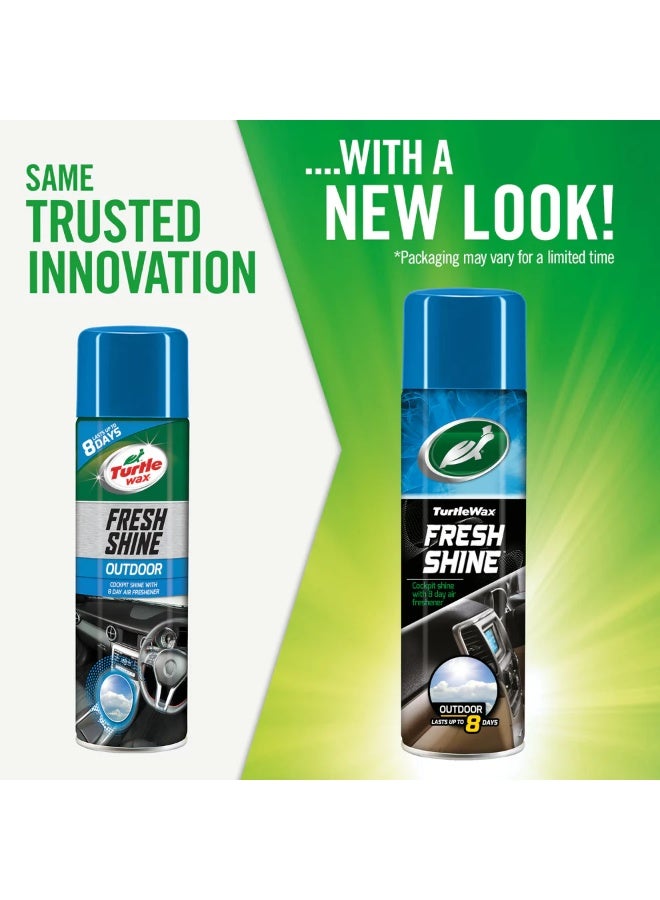 تيرتل واكس ترتل واكس ملمع ومعطر لصالون السيارة 500مل - رائحة الهواء الطلق - Image 2