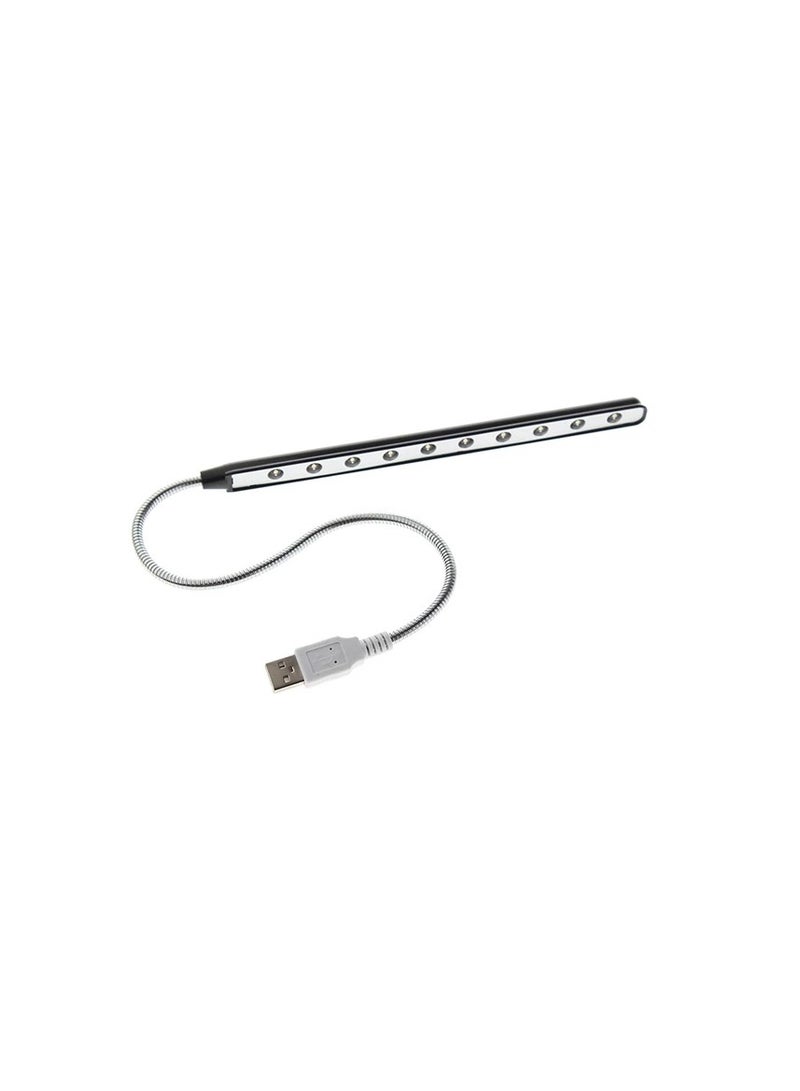 Mini Desk Reading USB LED Light Silver  - Image 1