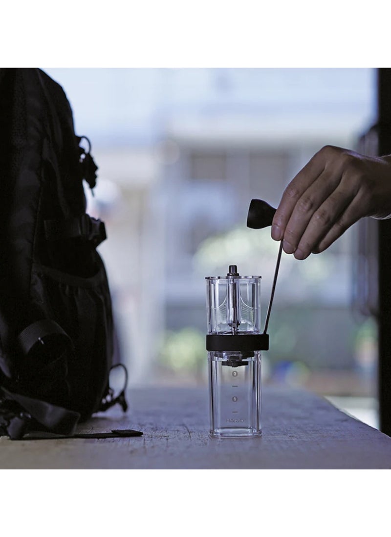 Hario Smart G Manual Coffee Grinder, Clear Black  - Image 3