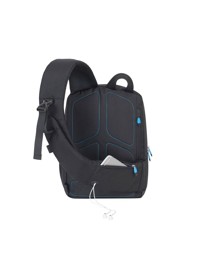 RivaCase 7870 Black Drone Slingbag Medium 13.3" - Image 4