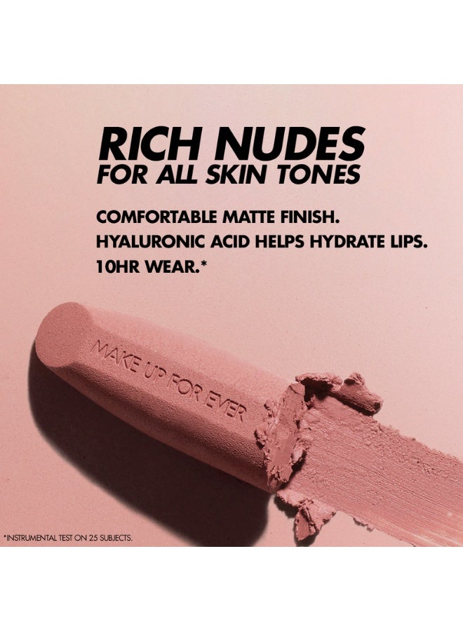 MAKE UP FOR EVER Rouge Artist Velvet Nude Lipstick  3.7g- 320 - Image 4