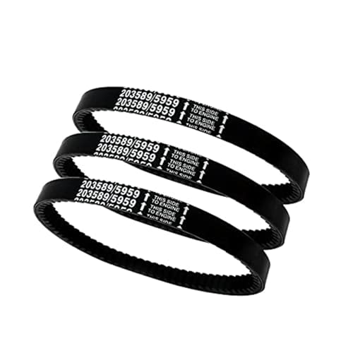 CNPAPC 3pcs 30 Series Go Kart Drive Belt Replaces Manco 5959 / Comet 203589 Tapered one Side - Image 1