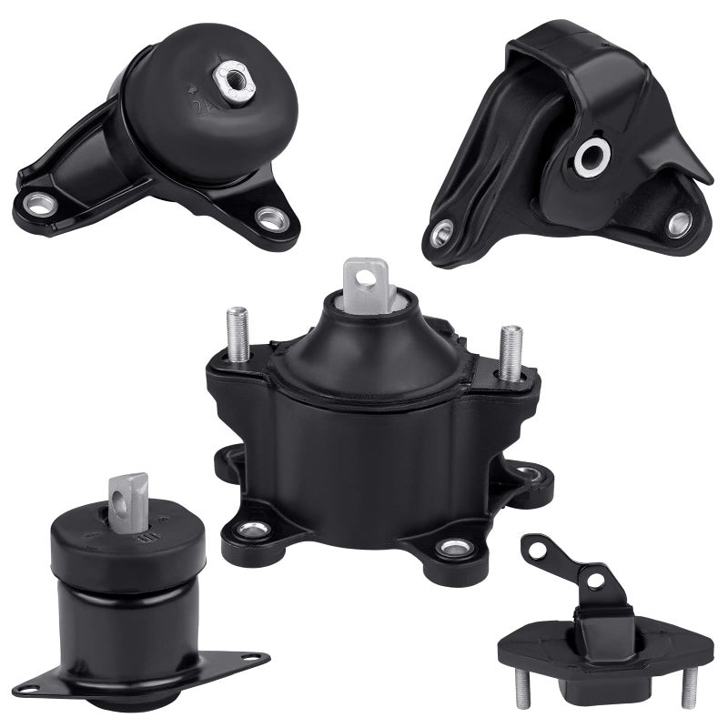 JDMON 5Pcs Engine Motor Trans Mount Replacement for 20082012 Honda Accord 24L 20092013 Acura TSX Automatic Transmission Compatible with A4561A4565A4570A4572A4584