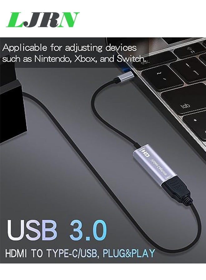 LJRN محول USB C إلى HDMI لشاشة 4K HDMI إلى USB C محطات إرساء لابتوب MacBook Pro كابل USB Type C إلى HDMI لجهاز iPad Air USBC إلى HDMI Dongle لجهاز MacBook Pro و MacBook Air و iPad Pro و Pixelbook و XPS و Galaxy والمزيد - Image 2