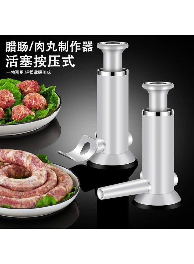 NAMA 1 Set Sausage Stuffer Machine Hand Operated Sausage Stuffing Maker Meat Ball Maker Sausage Filling Tool for Home Kitchen - Image 3