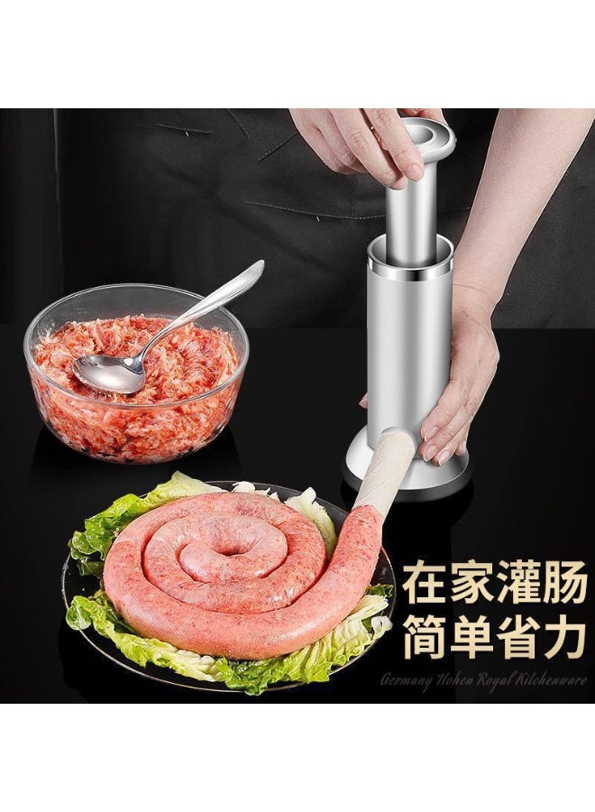 NAMA 1 Set Sausage Stuffer Machine Hand Operated Sausage Stuffing Maker Meat Ball Maker Sausage Filling Tool for Home Kitchen - Image 5