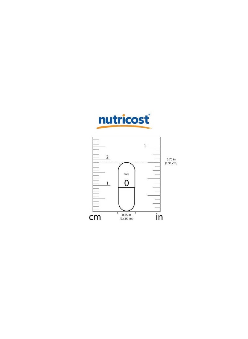 Nutricost - Ox Bile, 125 mg Per Serving, 240 Capsules,240 Serving - Dietary Supplement - Image 1