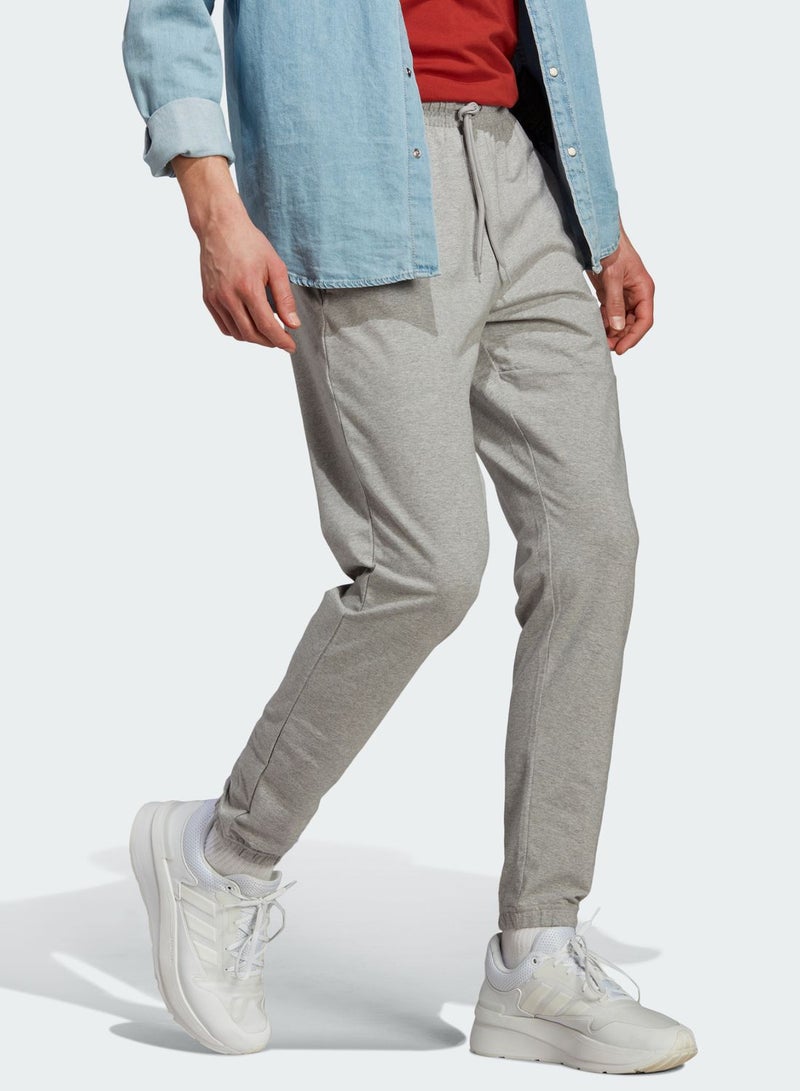 Adidas Essential Logo Tapered Joggers - Image 5