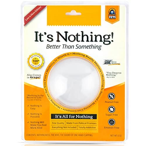 Witty Yeti Super Funny, The Gift of Nothing Gag Gift. Hilarious Practical Joke for The Person Who Has Everything Fun Xmas Prank for Friends. Great Family Friendly Christmas Stocking Stuffer - Image 1