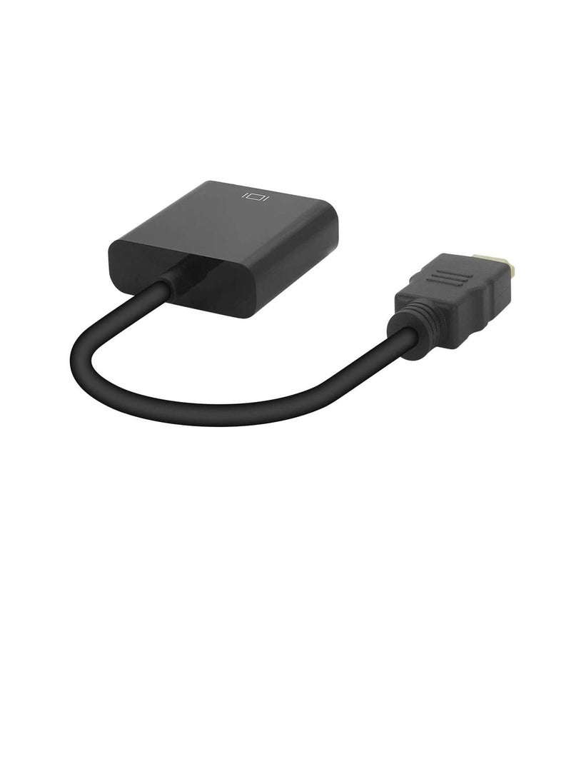 محول HDMI إلى محول VGA 1080P بطاقة فيديو خارجية 1080P إلى سطح المكتب، والكمبيوتر المحمول، والتلفزيون عالي الدقة، والشاشة، وجهاز العرض - Image 2