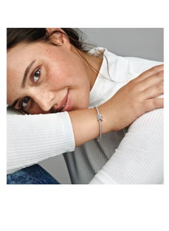 Pandora Violet Pandora Moments Butterfly Clasp Snake Chain Bracelet  - Image 2