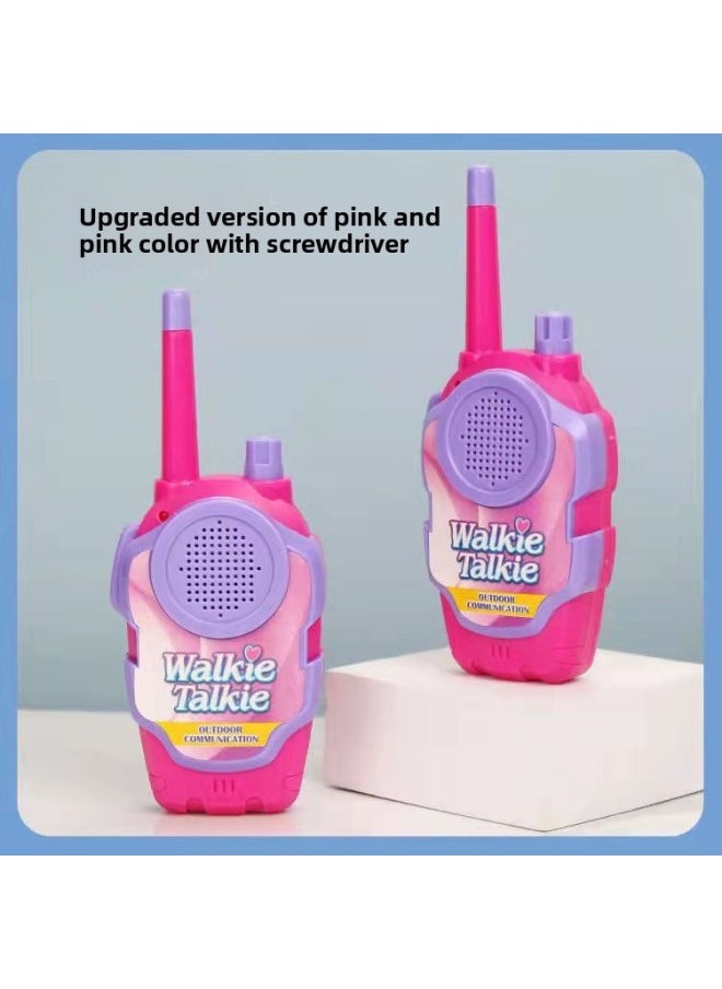 Generic - Wireless Intercom Outdoor Intercom Boys' And Girls' Adult Telephone Two-pack Intercom-Specifications:Ice Princess Walkie-talkie - Image 1