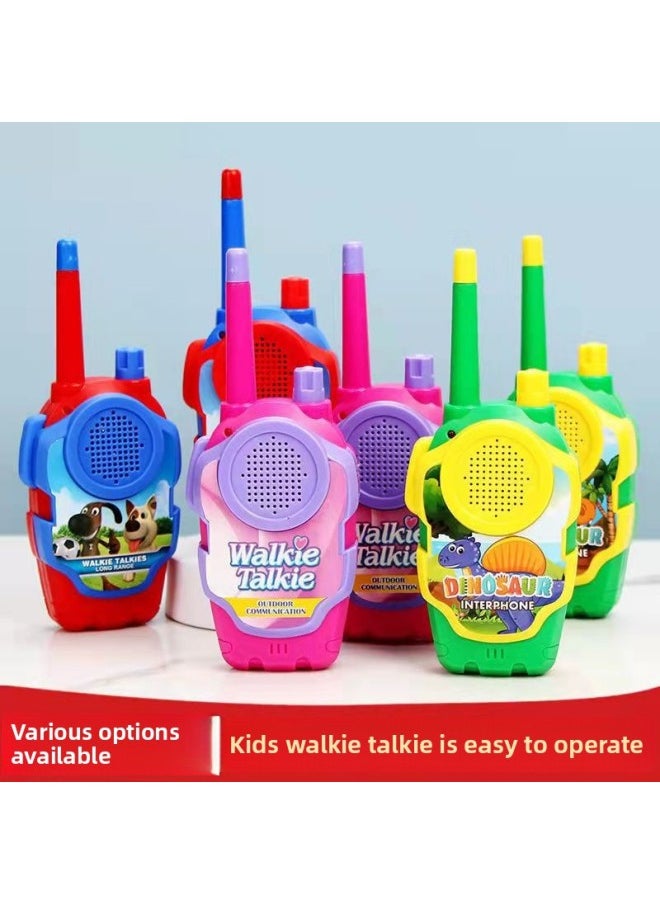Generic - Wireless Intercom Outdoor Intercom Boys' And Girls' Adult Telephone Two-pack Intercom-Specifications:Ice Princess Walkie-talkie - Image 1