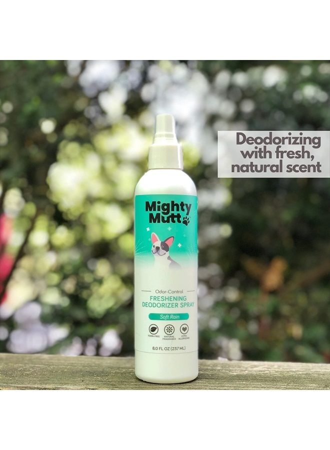 Mighty Mutt Natural Deodorizing Dog Spray | Odor Control and Freshening | Dog Spray for Smelly Dogs | Hypoallergenic, Calming and Moisturizing | 8oz - Image 4