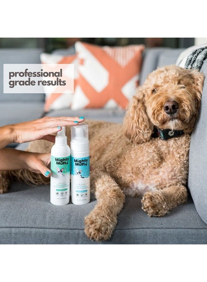 Mighty Mutt Natural Deodorizing Dog Spray | Odor Control and Freshening | Dog Spray for Smelly Dogs | Hypoallergenic, Calming and Moisturizing | 8oz - Image 5