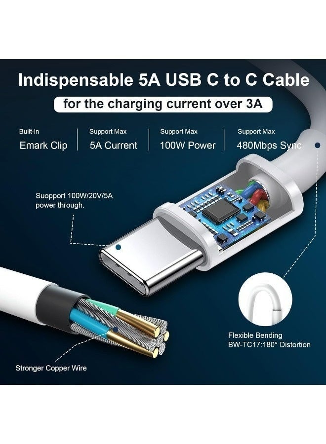 Apluynm 96W Super Fast Charger, MacBook Pro Charger，Laptop Charger for MacBook Air USB C, Compatible with MacBook Pro 16,15,14,13 inches, iPad Pro 12.9, 11inches and all USB C devices, 2M Cable - Image 4