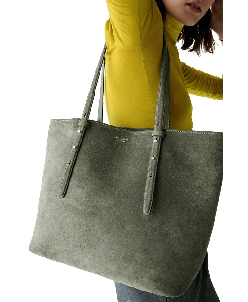كيت سبيد Do It All Suede Large Tote