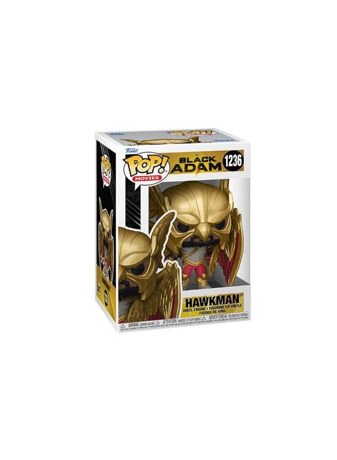 Funko Pop! Movies: Black Adam Hawkman With Helmet And Wings  - Image 3