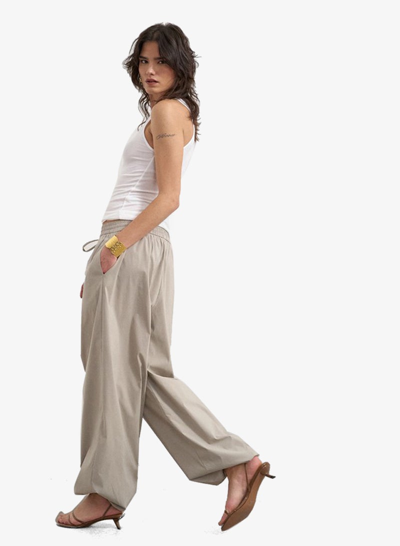 TOPSHOP Balia Balloon Fit Trousers - Image 3