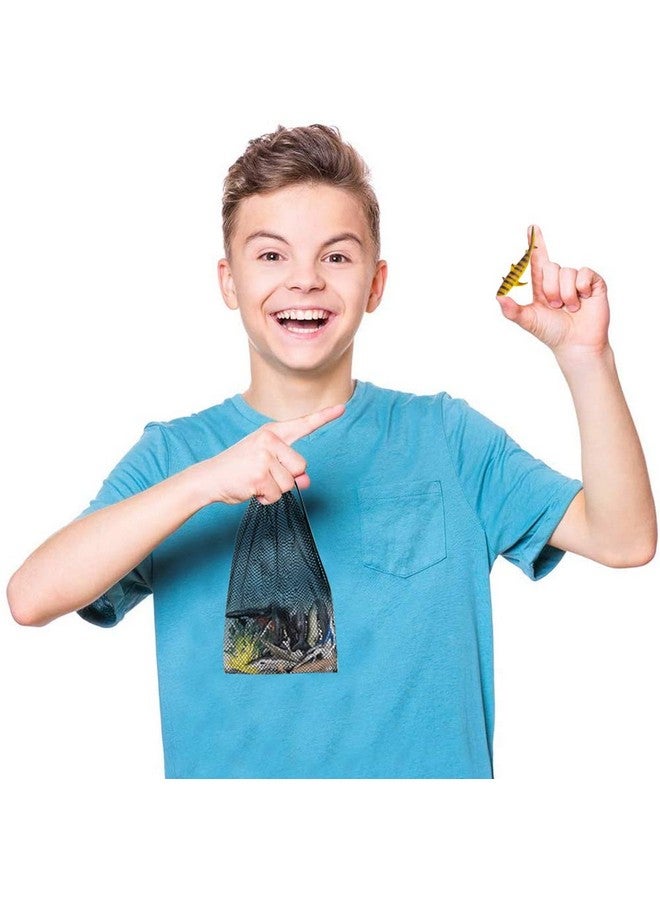 ArtCreativity Sharks & Rays in Mesh Bag, Pack of 12 Sea Creature Figurines in Assorted Designs, Bath Water Toys for Kids, Ocean Life Party Décor, Party Favors for Boys and Girls - Image 4