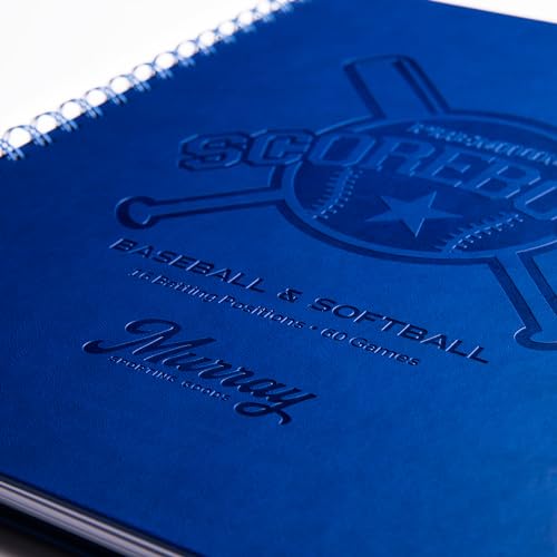 Murray Sporting Goods Premium Baseball Softball Scorebook - 60 Games | Stats Score Keeper Book for Adult & Youth Baseball/Softball - Image 5