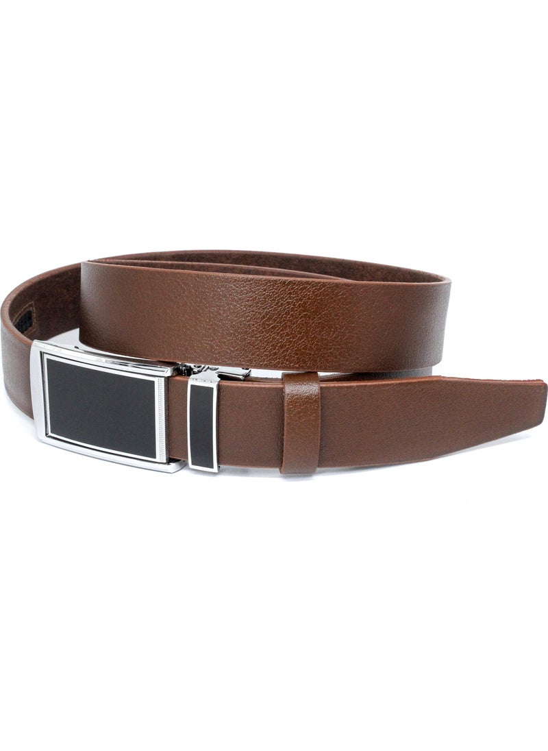 Automatic Buckle Non-Hole Buffalo Leather Classic Men's Belt 3.5cm Hazelnut - pzsku/ZAE069C073D99C57E17C9Z/45/_/1725793123/a1b14dd9-4941-4867-bdd4-17da55a1fce1