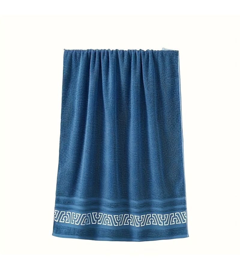 Dark Gray Quick Dry Thick Soft Towel for Bathroom Gym Spa After Shower - Image 4