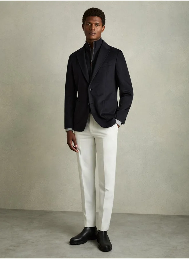 REISS Sb 2B Notch Gilet Insert Blazer