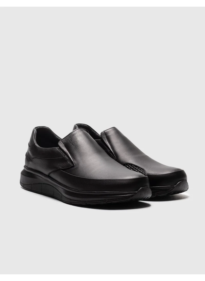 كاباني Genuine Leather Black Men's Casual Shoes