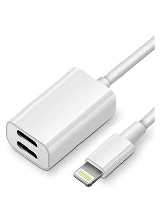 Dual Lightning adapter & Splitter, Headphone audio & Charge adapter Compatible with iPhone 7/7 Plus, iPhone 8/8 Plus, iPhone X, iPhone XS,iPhone XR and iPhone XS Max - pzsku/ZAE06C48B00CA2F9F49E9Z/45/_/1713450471/6e9de537-e175-4d19-a571-545d1136c800