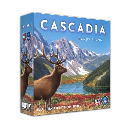 AEG  Flatout Games  Cascadia  AwardWinning Board Game Set in the Pacific Northwest  Easy to Learn  Quick to Play  Ages 10 - Image 1