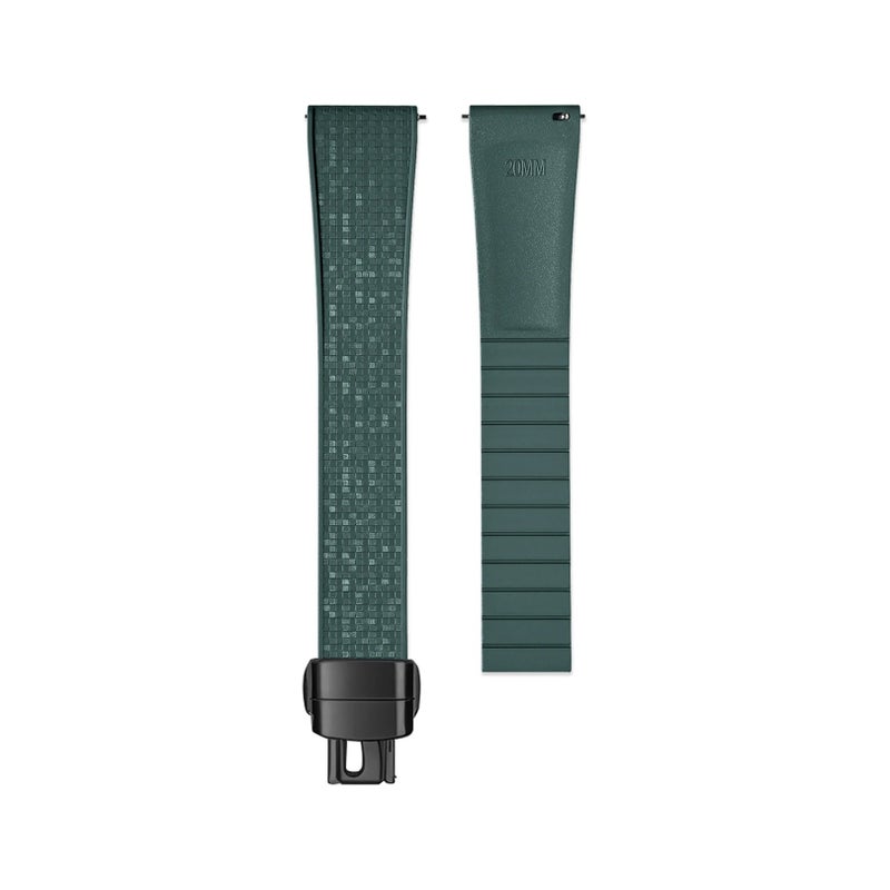Bluejw CTSizable Mosaic Pattern Fluoroelastomer Watch Band – Replace the Watch Strap for 18mm 19mm 20mm 21mm 22mm Universal Luxury Watches - Image 1