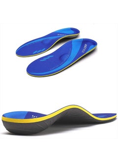 STSVZORR High Arch Support Insoles Plantar Fasciitis Orthotic Shoes Inserts Relieve Flat Feet Heel Pain Athletic Cushioning  - Image 1