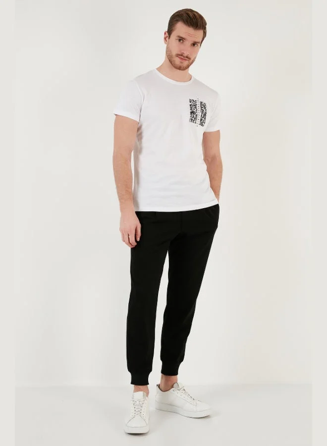 Buratti  Buratti Crew Neck Cotton Slim Fit T Shirt Men's T SHIRT 541QUINT for Men | Best Price UAE