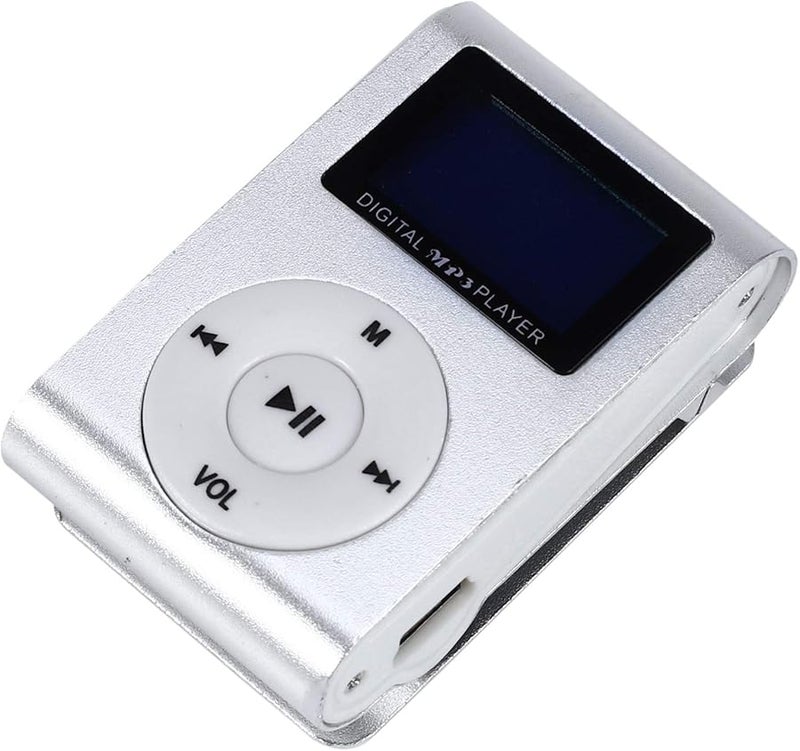 Mini USB Clip MP3 Player With Video Screen Supports 32GB SD TF Card - Image 1