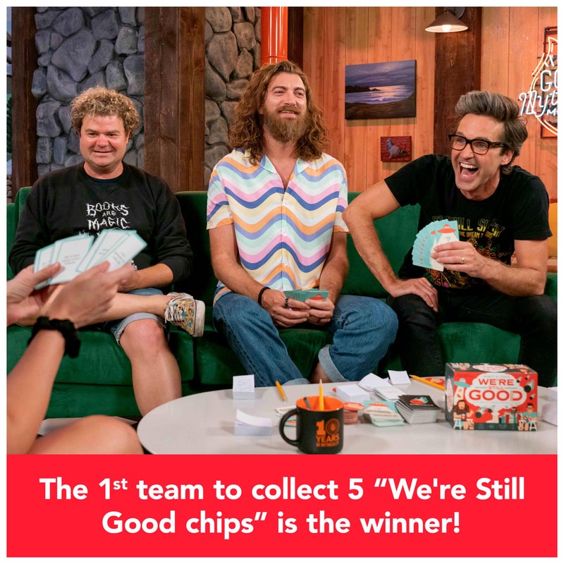 Spin Master Games  Rhett & Link Were Still Good Party Game  for Fans of the Comedy YouTube Show Good Mythical Morning  Hilarious & Memeable Play  4-12 Players  Ages 16 & Up - Image 5