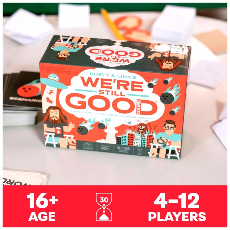 Spin Master Games  Rhett & Link Were Still Good Party Game  for Fans of the Comedy YouTube Show Good Mythical Morning  Hilarious & Memeable Play  4-12 Players  Ages 16 & Up - Image 2