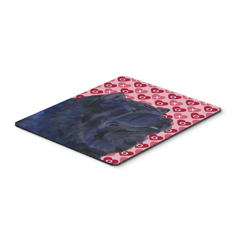 ""Caroline's Treasures Mouse/Hot Pad/Trivet  Chow Chow Hearts Love & Valentine's Day Portrait (SS4501MP)""