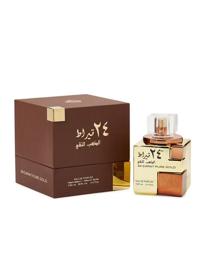 Lattafa 24 Carat Pure Gold EDP 100ml - Image 1